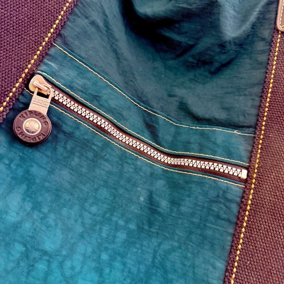 Unisex Vintage Y2K Kipling Large Nylon Expandable Travel Tote - Picture 6 of 14